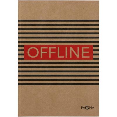 Pagna, Heft + Block, Notizbuch A4/80BL kariert Offline (A4, Kariert, Weicher Einband) Pagna, Heft + Block, Notizbuch A4/80BL kariert Offline (A4, Kariert, Weicher Einband)