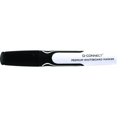 Q-Connect, Marker, Premium-Whiteboardmarker, rund, 2–3 mm (Linie), hängend, schwarz Q-Connect, Marker, Premium-Whiteboardmarker, rund, 2–3 mm (Linie), hängend, schwarz