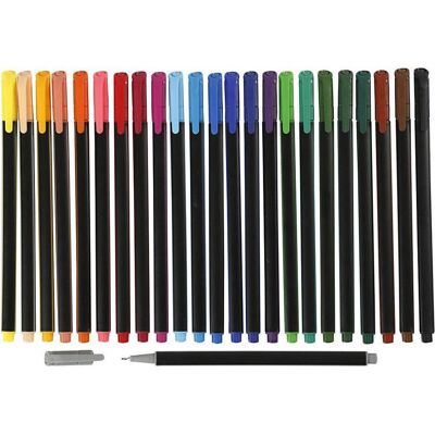 Colortime, Schreibstifte, Fineliner (373649) (24x) Colortime, Schreibstifte, Fineliner (373649) (24x)