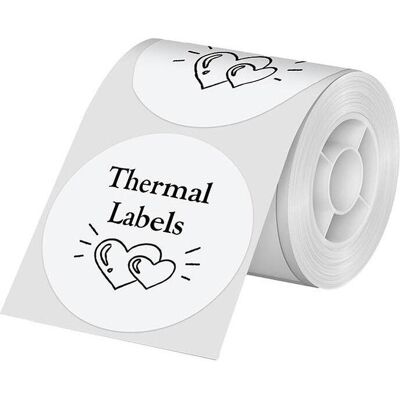 Nelko, Etiketten, thermal label for PM220 label printer (white, 50*50 mm) Nelko, Etiketten, thermal label for PM220 label printer (white, 50*50 mm)