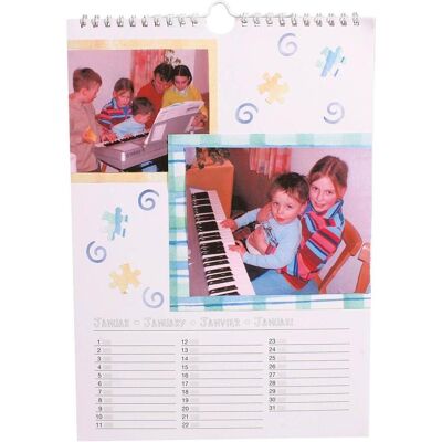 Folia, Kalender, Dauerkalender weiss (Spezial) Folia, Kalender, Dauerkalender weiss (Spezial)