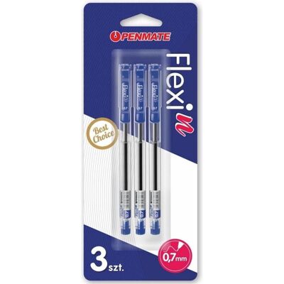 Penmate, Schreibstifte, Flexi N Blaustift, 3 Stk. (3x) Penmate, Schreibstifte, Flexi N Blaustift, 3 Stk. (3x)