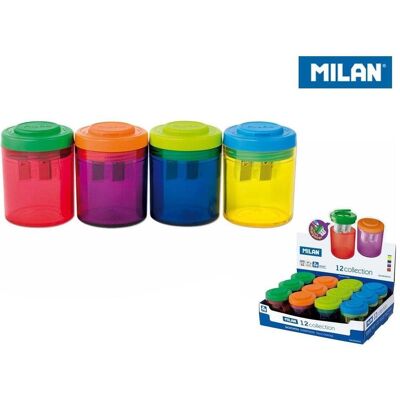 A.C. Milan, Spitzer, MILAN 20161912 Exhibitor Pencil Sharpener (Pack of 12) (Polish) /Stationary A.C. Milan, Spitzer, MILAN 20161912 Exhibitor Pencil Sharpener (Pack of 12) (Polish) /Stationary