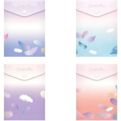 MFP Paper, Mappe, Aktentasche mit Schnappverschluss M A6 PP Lux Stiftemix (A6) MFP Paper, Mappe, Aktentasche mit Schnappverschluss M A6 PP Lux Stiftemix (A6)