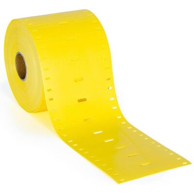 Brady, Etikettenrolle, BPT-7515-348-YL, Kabelanhänger fürs Verkehrswesen, Yellow, Matt, 75.00 x 15.00 mm, für BBP11 Brady, Etikettenrolle, BPT-7515-348-YL, Kabelanhänger fürs Verkehrswesen, Yellow, Matt, 75.00 x 15.00 mm, für BBP11