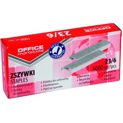 Office Products, Büroklammer, Heftklammern, 23/6, 1000 stück Office Products, Büroklammer, Heftklammern, 23/6, 1000 stück