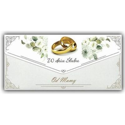 Teka, Grusskarte + Briefpapier, Hochzeitskartenumschlag von Mama Teka, Grusskarte + Briefpapier, Hochzeitskartenumschlag von Mama