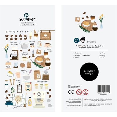 Centrum Sticker, Dekorative Aufkleber für Kaffee Centrum Sticker, Dekorative Aufkleber für Kaffee