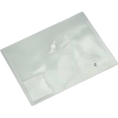 Titanum, Mappe, PP-Umschlagmappe A5, weiss, transparent (A5) Titanum, Mappe, PP-Umschlagmappe A5, weiss, transparent (A5)
