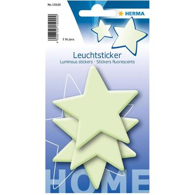 Herma Sticker, Leuchtsticker (3 Sticker) Herma Sticker, Leuchtsticker (3 Sticker)