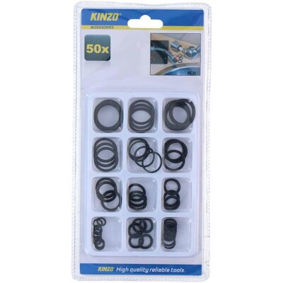 Kinzo, Gummiband, Gummiring 50pcs ass (50 Stk.) Kinzo, Gummiband, Gummiring 50pcs ass (50 Stk.)