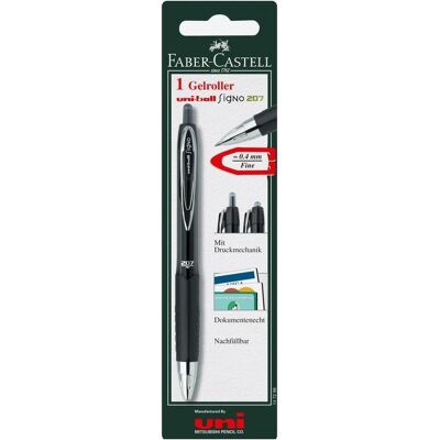 Faber-Castell, Schreibstifte, Faber.C.Gelroller UB Sig.207 0,4mm schw. BK 147296 (1x) Faber-Castell, Schreibstifte, Faber.C.Gelroller UB Sig.207 0,4mm schw. BK 147296 (1x)