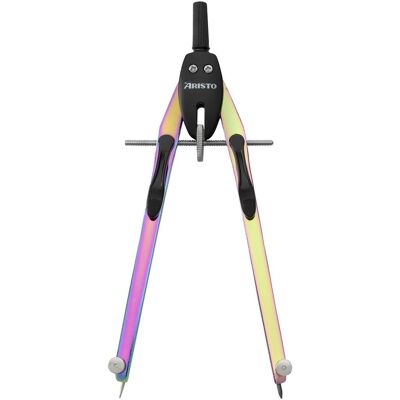 Aristo Display 12 pc. Neochrome BTS rapid adjustment compass in a plastic case, Zirkel, Mehrfarbig Aristo Display 12 pc. Neochrome BTS rapid adjustment compass in a plastic case, Zirkel, Mehrfarbig