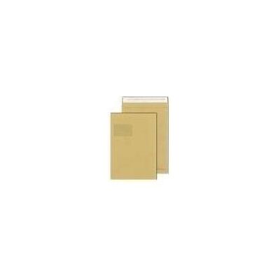 Mailmedia, Versandtasche + Luftpolstertasche, Faltenversandtasche C4, mit Fenster, natron braun (1 Stk.) Mailmedia, Versandtasche + Luftpolstertasche, Faltenversandtasche C4, mit Fenster, natron braun (1 Stk.)