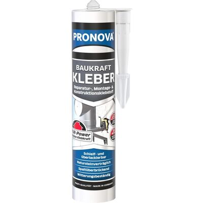 Pronova, Klebstoff, Baukraftkleber (470 ml) Pronova, Klebstoff, Baukraftkleber (470 ml)