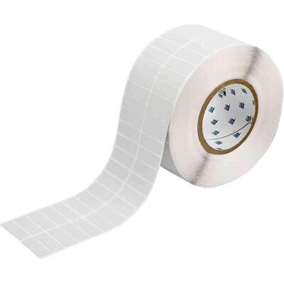 Brady, Etikettenrolle, THT-37-7576-10, Fälschungssicherer metallisierter Polyester, Silber, matt, 38.10 x 12.70 mm (38.10 mm) Brady, Etikettenrolle, THT-37-7576-10, Fälschungssicherer metallisierter Polyester, Silber, matt, 38.10 x 12.70 mm (38.10 mm)