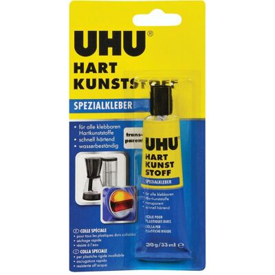 UHU, Klebstoff, Kunststoff Spezialkleber (30 g, 30 ml) UHU, Klebstoff, Kunststoff Spezialkleber (30 g, 30 ml)