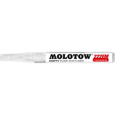Molotow, Marker, Leermarker Pump Marker System 222 EM Soft Brush (1x) Molotow, Marker, Leermarker Pump Marker System 222 EM Soft Brush (1x)