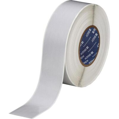 Brady, Etikettenrolle, THT-106-413, Polyester, Silber, 50.80 mm x 91.44 m, permanent, Endlos (50.80 mm) Brady, Etikettenrolle, THT-106-413, Polyester, Silber, 50.80 mm x 91.44 m, permanent, Endlos (50.80 mm)
