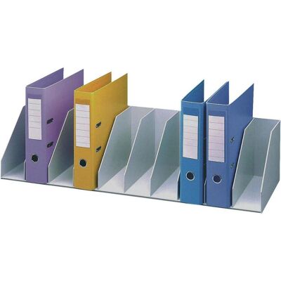 Paperflow, Dokumentenablage, Belegfach, 10 Fächer, feste Einteilung, grau aus Polystyrol, 10 Fächer, Fachbreite: 82 mm (A4) Paperflow, Dokumentenablage, Belegfach, 10 Fächer, feste Einteilung, grau aus Polystyrol, 10 Fächer, Fachbreite: 82 mm (A4)