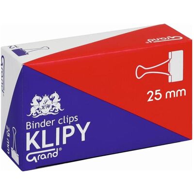 GrandHall, Büroklammer, 25 mm GRAND-Clips (12x) GrandHall, Büroklammer, 25 mm GRAND-Clips (12x)