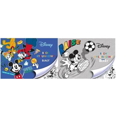 Beniamin, Heft + Block, Weisser Mickey-Mouse-Zeichenblock im A4/20K-Format (A4, Blanko) Beniamin, Heft + Block, Weisser Mickey-Mouse-Zeichenblock im A4/20K-Format (A4, Blanko)
