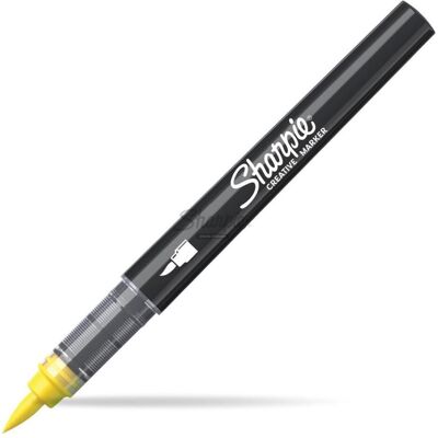 Sharpie, Marker, Kreativmarker Pinselspitze Acryl gelb (1x) Sharpie, Marker, Kreativmarker Pinselspitze Acryl gelb (1x)