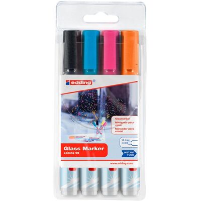 Edding, Marker, Glassboardmarker-Set (4x) Edding, Marker, Glassboardmarker-Set (4x)