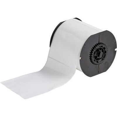 Brady, Etikettenrolle, B33-25-423, Polyester, Weiss, glänzend, 101.60 x 152.40 mm, permanent (300 E.) (106.68 mm) Brady, Etikettenrolle, B33-25-423, Polyester, Weiss, glänzend, 101.60 x 152.40 mm, permanent (300 E.) (106.68 mm)