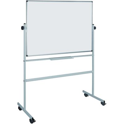 Bi-Office, Präsentationstafel, Der Tisch ist trocken. BIOFFICE, 120x90cm, drehbar, fahrbar, lackiert, Blechgestell. (120 x 90 cm) Bi-Office, Präsentationstafel, Der Tisch ist trocken. BIOFFICE, 120x90cm, drehbar, fahrbar, lackiert, Blechgestell. (120 x 90 cm)