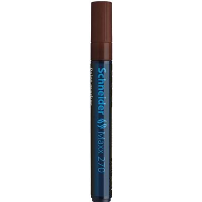 Schneider, Marker, Lackmalstift Maxx 270 braun (1x) Schneider, Marker, Lackmalstift Maxx 270 braun (1x)