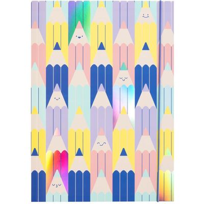 Folia, Mappe, Sammelmappe DIN A3 Pencils (A3, 1x) Folia, Mappe, Sammelmappe DIN A3 Pencils (A3, 1x)