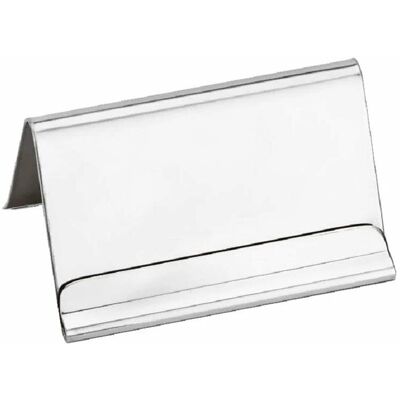 APS, Prospektständer, Tischkartenhalter matt poliert (6 x 5 cm) APS, Prospektständer, Tischkartenhalter matt poliert (6 x 5 cm)
