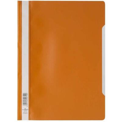 Durable, Mappe, 10 Schnellhefter Kunststoff orange DIN A4 (A4, 1x) Durable, Mappe, 10 Schnellhefter Kunststoff orange DIN A4 (A4, 1x)