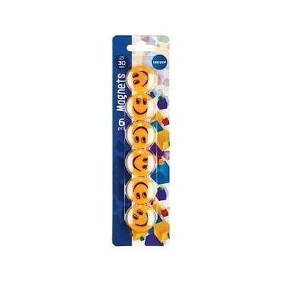 Centrum Magnet, Magneter SMILE 30mm 6 stk. (6x) Centrum Magnet, Magneter SMILE 30mm 6 stk. (6x)