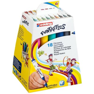 Edding, Malstifte, Fasermaler 14 Funtastics (18x) Edding, Malstifte, Fasermaler 14 Funtastics (18x)