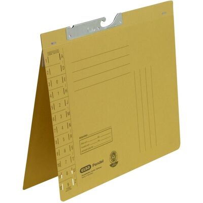 Elba, Mappe, Pendelhefter, DIN A4, Manilakarton, 250 g-qm, gelb (A4, 1x) Elba, Mappe, Pendelhefter, DIN A4, Manilakarton, 250 g-qm, gelb (A4, 1x)