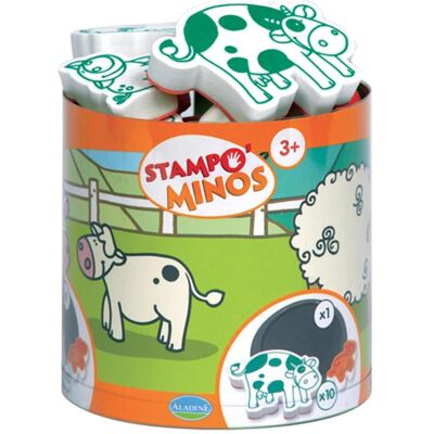 Aladine, Stempel, Stampo Minos Bauernhof Aladine, Stempel, Stampo Minos Bauernhof