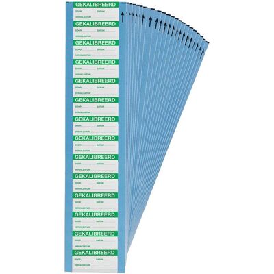 Brady, Etiketten, B-184, WOAF-10-NL, Beschriftbare Etiketten zur Qualitätskontrolle, Aluminiumfolie, Grün auf Brady, Etiketten, B-184, WOAF-10-NL, Beschriftbare Etiketten zur Qualitätskontrolle, Aluminiumfolie, Grün auf