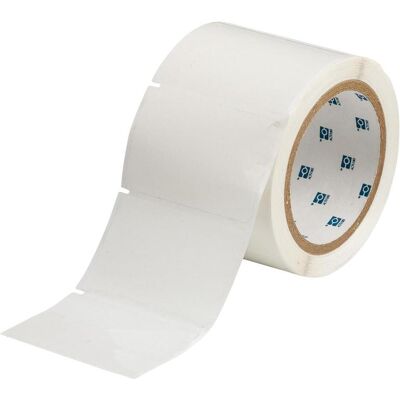 Brady, Etikettenrolle, THT-19-430-1, Polyester, Transparent, glänzend, 76,2 x 50,8 mm, permanent, 1-bahnig(1000 E.) (81.28 mm) Brady, Etikettenrolle, THT-19-430-1, Polyester, Transparent, glänzend, 76,2 x 50,8 mm, permanent, 1-bahnig(1000 E.) (81.28 mm)