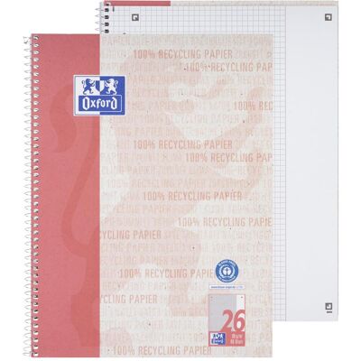 Oxford, Heft + Block, Recycling Collegeblock, A4+ (A4+, Kariert) Oxford, Heft + Block, Recycling Collegeblock, A4+ (A4+, Kariert)