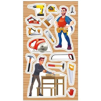 Incood, Sticker, Tischleraufkleber (15 Sticker) Incood, Sticker, Tischleraufkleber (15 Sticker)