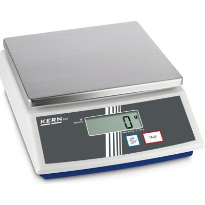 Kern, Feinwaage, FCE 6K2N FCE 6K2N Tischwaage Wägebereich (max.) 6kg Ablesbarkeit 2g netzbetrieben, batteriebet Kern, Feinwaage, FCE 6K2N FCE 6K2N Tischwaage Wägebereich (max.) 6kg Ablesbarkeit 2g netzbetrieben, batteriebet