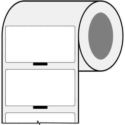 Brady, Etikettenrolle, BPT-636-461AW, Polyester, Weiss, 48.26 x 25.40 mm, permanent (2000 E) (54.26 mm) Brady, Etikettenrolle, BPT-636-461AW, Polyester, Weiss, 48.26 x 25.40 mm, permanent (2000 E) (54.26 mm)
