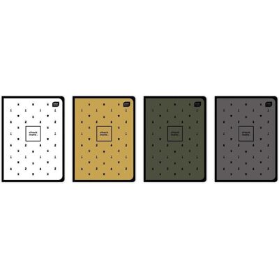 Interdruk, Heft + Block, Notizbuch A5/60K kariert Soft Touch Chess (10 Stück) (A5, Kariert) Interdruk, Heft + Block, Notizbuch A5/60K kariert Soft Touch Chess (10 Stück) (A5, Kariert)