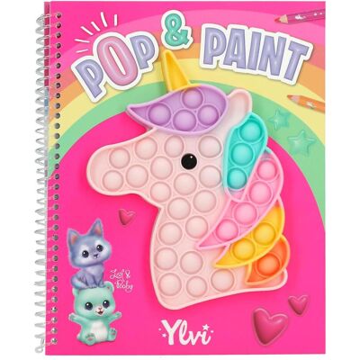 Ylvi - 0413755 - 36 Seiten - Einhorn Pop-it Umschlag - Malbuch Ylvi - 0413755 - 36 Seiten - Einhorn Pop-it Umschlag - Malbuch