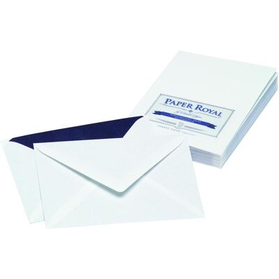 Magni, Briefumschlag, 2031831009 - Paper Royal - Briefumschlagpack m. Sf., DIN C6, 20 Stück, weiss gerippt Magni, Briefumschlag, 2031831009 - Paper Royal - Briefumschlagpack m. Sf., DIN C6, 20 Stück, weiss gerippt