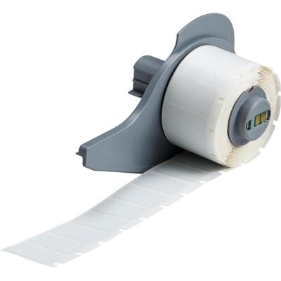 Brady, Etikettenrolle, M7-17-428, metallisierter Polyester, Silber, matt, 25.40 x 12.70 mm, permanent (500 E.) (33.32 mm) Brady, Etikettenrolle, M7-17-428, metallisierter Polyester, Silber, matt, 25.40 x 12.70 mm, permanent (500 E.) (33.32 mm)