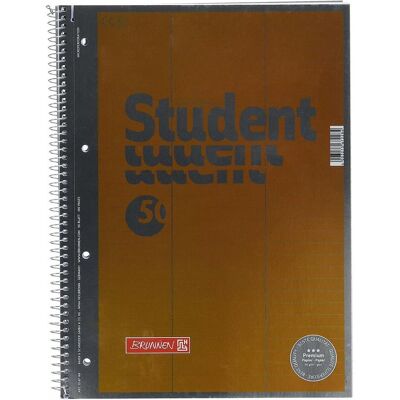 Brunnen, Heft + Block, Collegeblock Student Premium für Vokabeln Lineatur 54 liniert DIN A4 ohne Rand (A4, Liniert, Kein Einband) Brunnen, Heft + Block, Collegeblock Student Premium für Vokabeln Lineatur 54 liniert DIN A4 ohne Rand (A4, Liniert, Kein Einband)