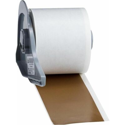 Brady, Etikettenrolle, M7C-2000-595-GD, Vinylband, Gold, glänzend, 50.80 mm x 15.24 m, permanent, endlos (50.80 mm) Brady, Etikettenrolle, M7C-2000-595-GD, Vinylband, Gold, glänzend, 50.80 mm x 15.24 m, permanent, endlos (50.80 mm)